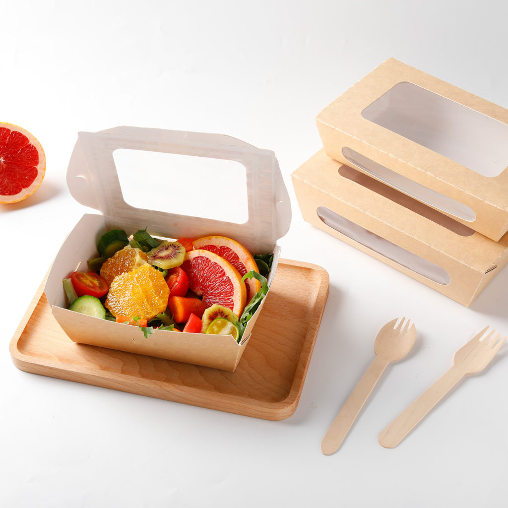 kraft paper lunch box