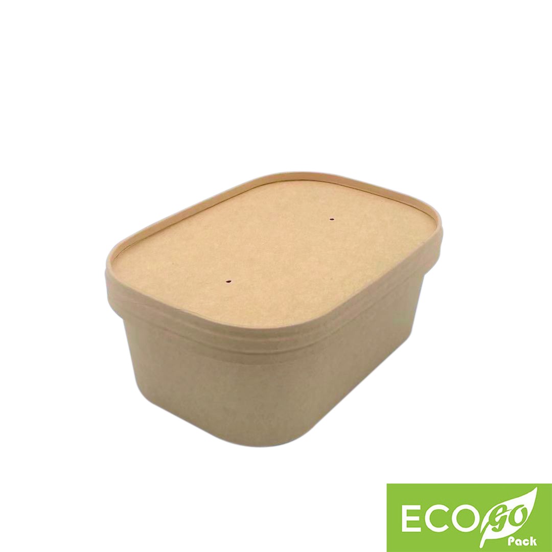 Kraft Deli Rectangular Container Ecogo pack