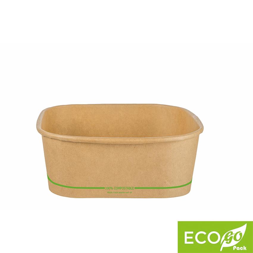 Kraft Square Deli Container - Image 7
