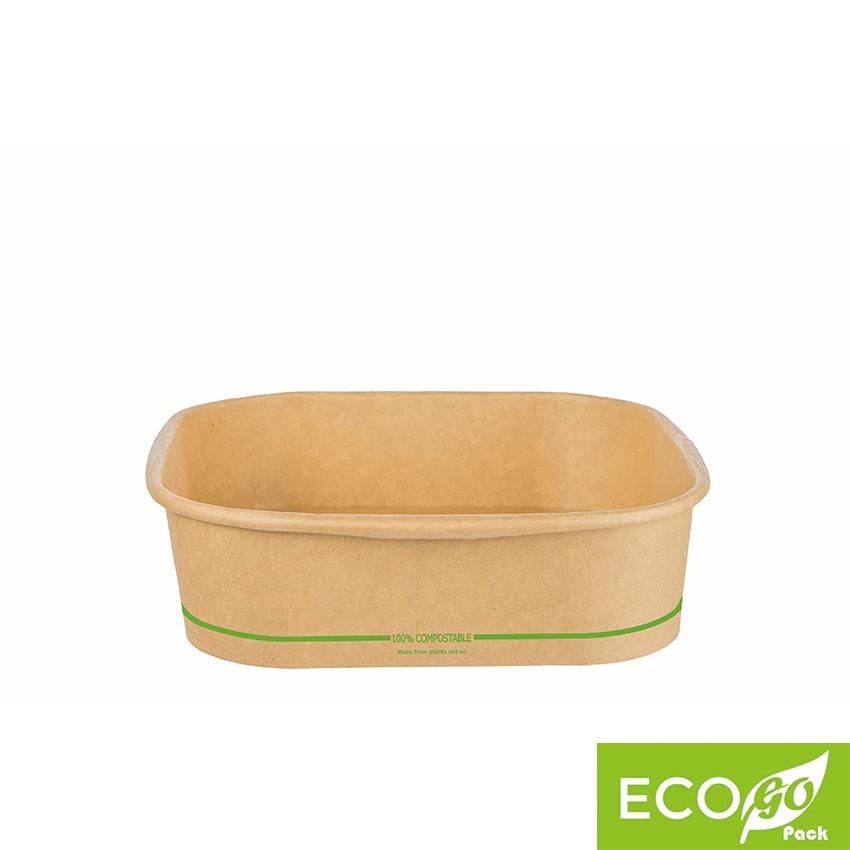 Kraft Square Deli Container - Image 4