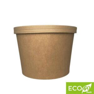 Kraft Paper Bowl – PLA